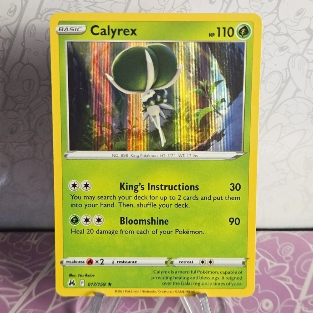 calyrex pokemon card price {235/184}Shadow Rider V CSR Attack 2 Pokemon - Ice Rider Calyrex